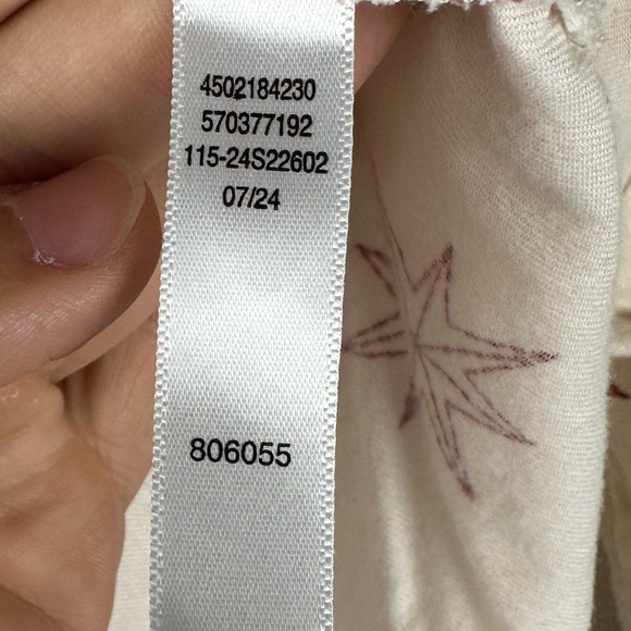 Soma Flannel Super Soft Long Sleeve Collar and High Rise Pants Cozy Pajama Set - Picture 6 of 11